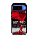 See Red Chicago Bulls Flag Playoff  Z4832 Google Pixel 10 Case