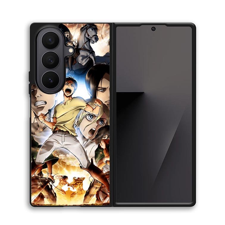 Shingeki no Kyojin Season 2 Z4844 Samsung Galaxy Z Fold 7 Case
