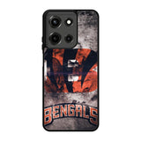 Cincinnati Bengals Logo Motorola Moto G 5G 2025 Case FE1968