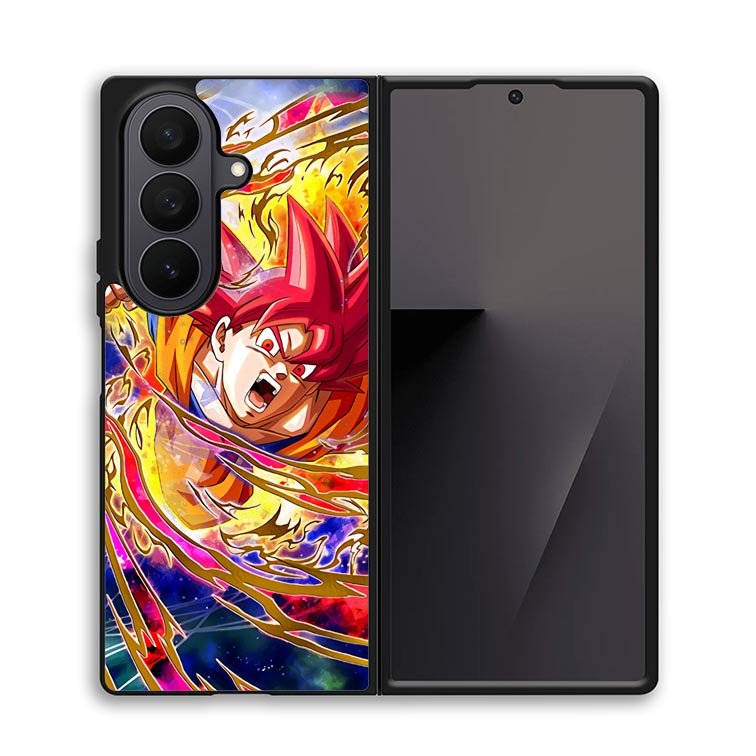 Son goku super saiyan god Z4883 Samsung Galaxy Z Fold 7 Case