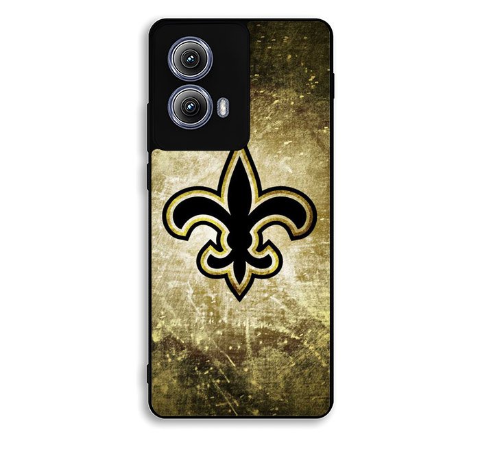 New Orleans Saints gold Motorola Moto Edge 2024 Case FE5385