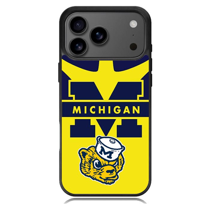 Michigan Wolverines iPhone 18 Pro Case DC1158