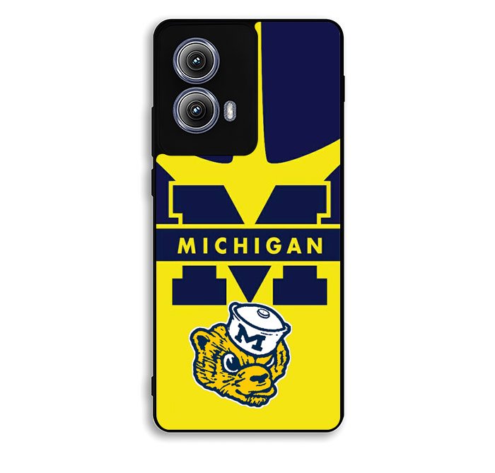 michigan wolverines 9th Motorola Moto Edge 2024 Case FE8339