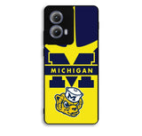 michigan wolverines 9th Motorola Moto Edge 2024 Case FE1048