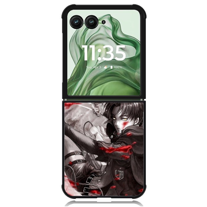 attack on titan season 2 Z4926 Motorola Moto Razr+ Plus 2024/2025 Case, Motorola Razr 50 Ultra/50s Ultra Case
