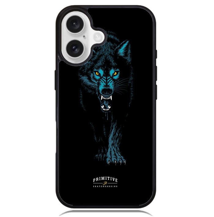 primitive apparel Logo wolf Z4933 iPhone 16 Case