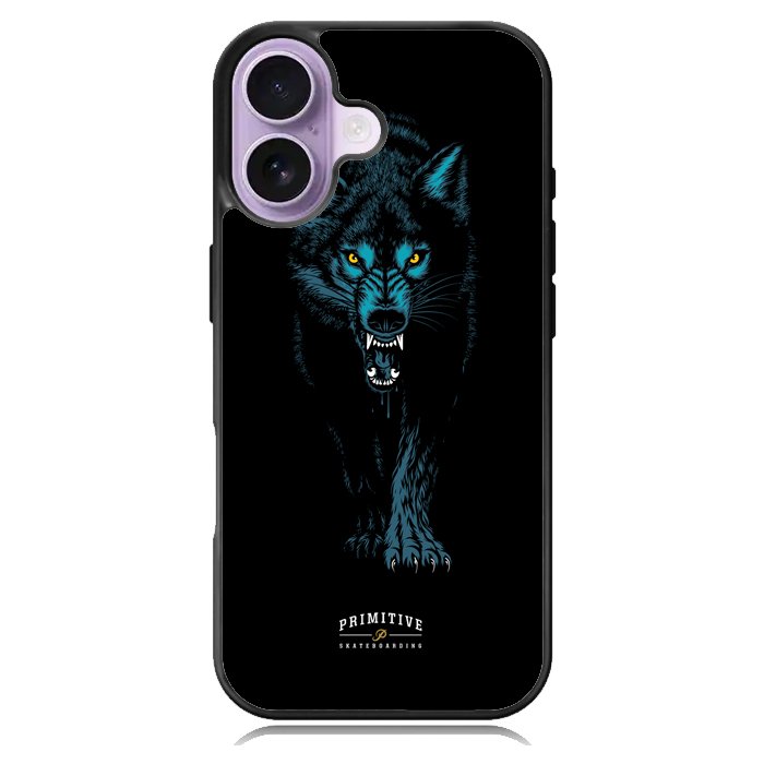 primitive apparel Logo wolf Z4933 iPhone 17 Case
