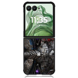 The Last Knight Optimus Prime Face Z5002 Motorola Moto Razr+ Plus 2024/2025 Case, Motorola Razr 50 Ultra/50s Ultra Case