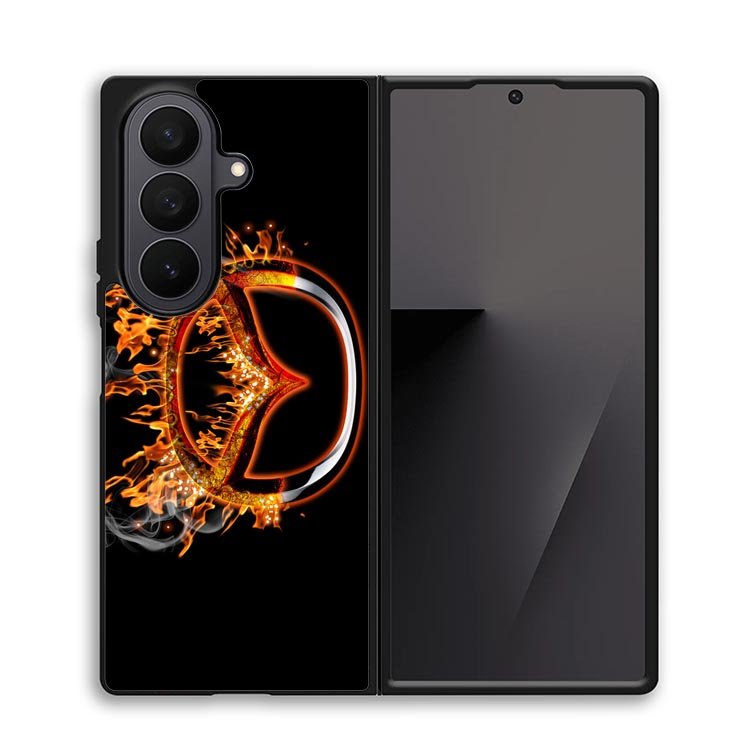 mazda fire Logo Z5045 Samsung Galaxy Z Fold 7 Case