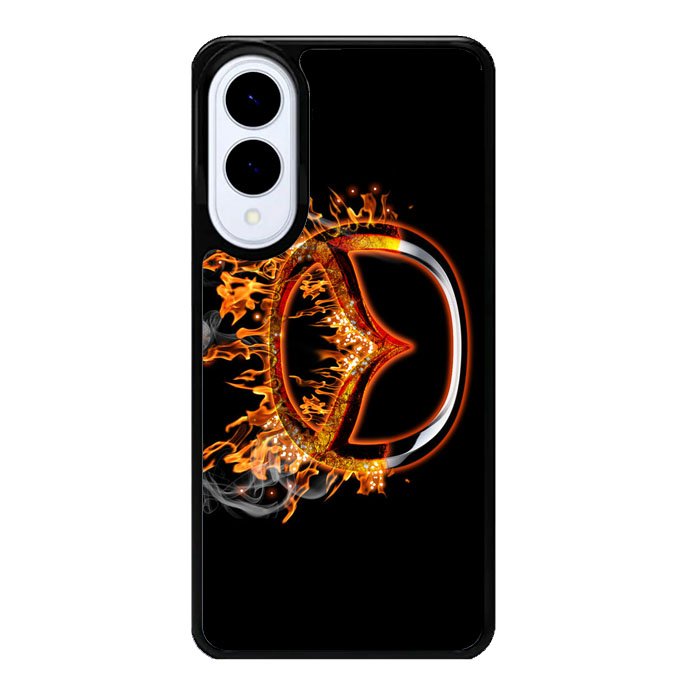 mazda fire Logo Z5045 Samsung Galaxy S25 Edge Case
