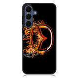 mazda fire Logo Z5045 Samsung Galaxy S25 FE Case