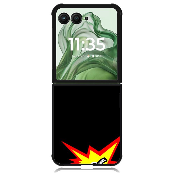 The Hundreds Logo Z5144 Motorola Moto Razr+ Plus 2024/2025 Case, Motorola Razr 50 Ultra/50s Ultra Case