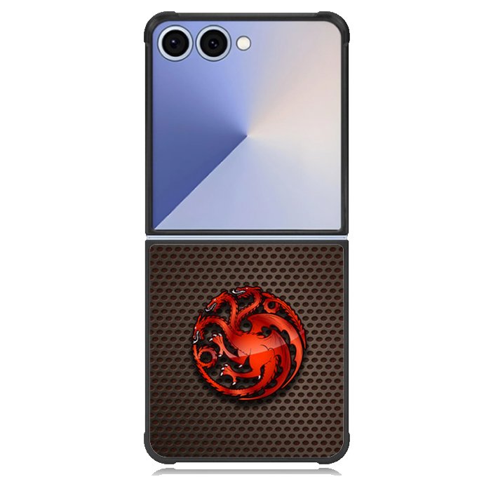 House Targaryen Logo Carbon Z5189 Samsung Galaxy Z Flip 7 Case
