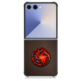 House Targaryen Logo Carbon Z5189 Samsung Galaxy Z Flip 7 Case