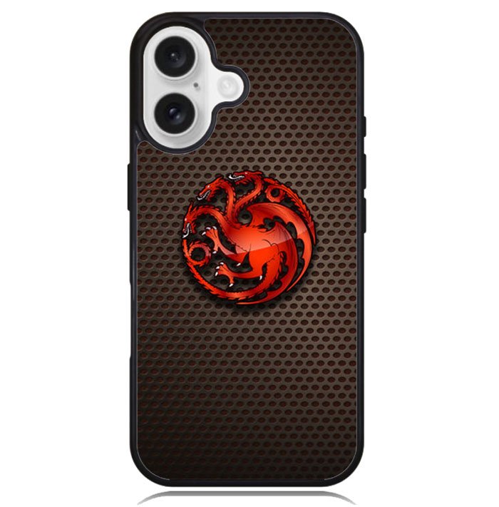 House Targaryen Logo Carbon Z5189 iPhone 16 Case