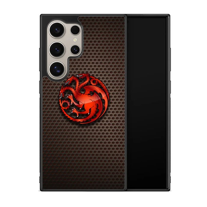 House Targaryen Logo Carbon Z5189 Samsung Galaxy S24 Ultra 5G Case
