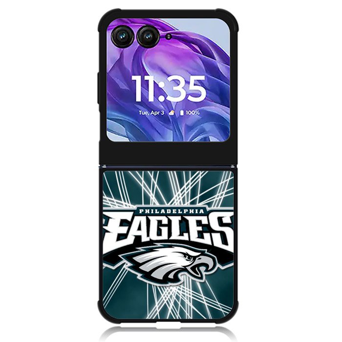 Philadelphia Eagles NFL Logo Motorola Moto Razr 2024 , Moto Razr 50 Case