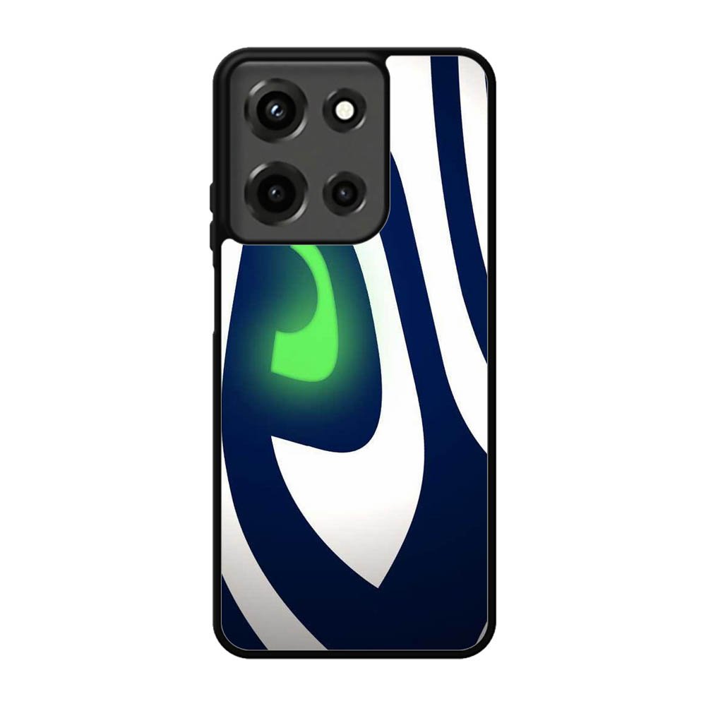 Seattle Seahawks Face Motorola Moto G 5G 2025 Case FE6251