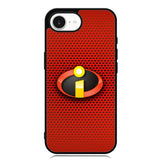 The Incredibles 2 Logo Red Carbon iPhone 16e Case FE1492