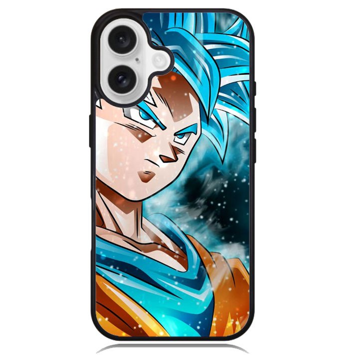 son goku super saiyan god blue Z5275 iPhone 16 Plus Case
