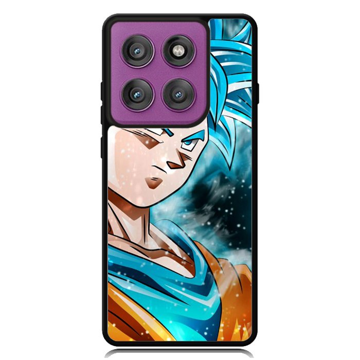 son goku super saiyan god blue Z5275 Motorola Moto Edge 2025 | Moto Edge 60 Fusion | Moto Edge 60 Pro Case