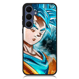 son goku super saiyan god blue Z5275 Samsung Galaxy S25 FE Case