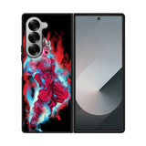 goku super saiyan blue kaioken x10 Z5277 Samsung Galaxy Z Fold 7 5G Case