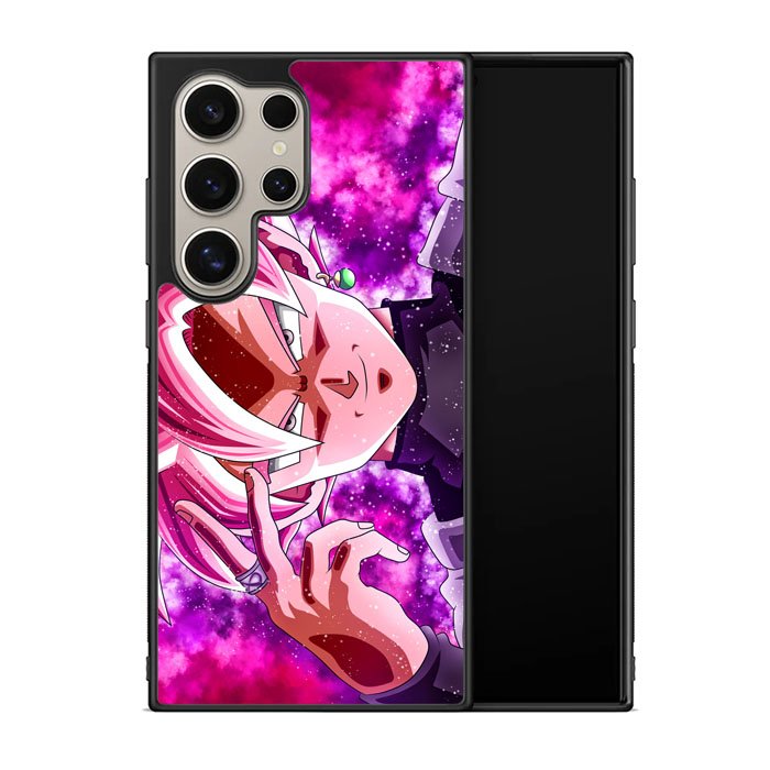 black goku super saiyan god rose Face Z5280 Samsung Galaxy S24 Ultra 5G Case