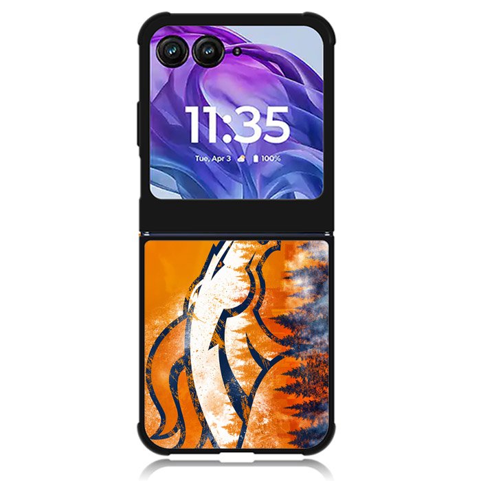 Denver Broncos 2nd Motorola Moto Razr 2024 , Moto Razr 50 Case