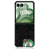 boston celtics Logo Z5326 Motorola Moto Razr+ Plus 2024/2025 Case, Motorola Razr 50 Ultra/50s Ultra Case
