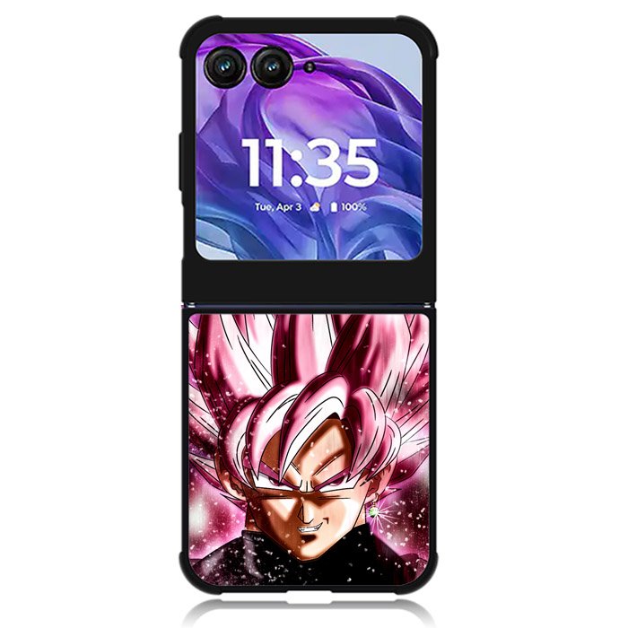 Dragon Ball Super Black Goku Motorola Moto Razr 2024 , Moto Razr 50 Case