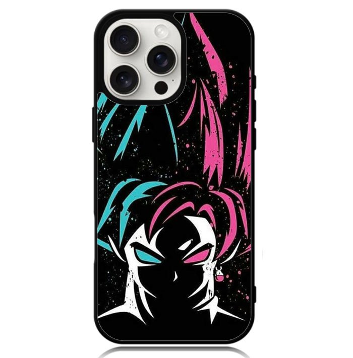 Dragon Ball super son goku black minimalist Z5341 iPhone 16 Pro Max Case