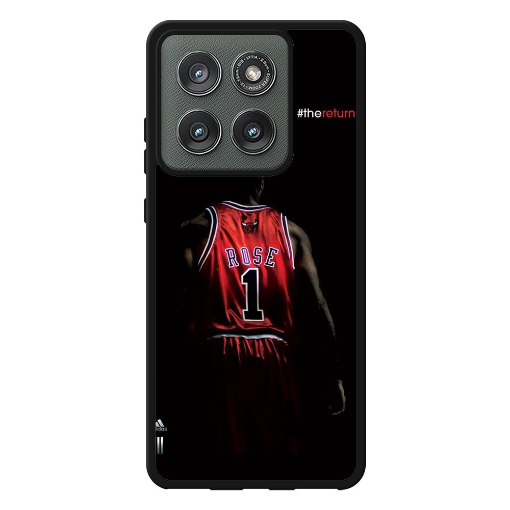 rose 1 chicago bulls Z5367 Motorola Moto Edge 2025 Case