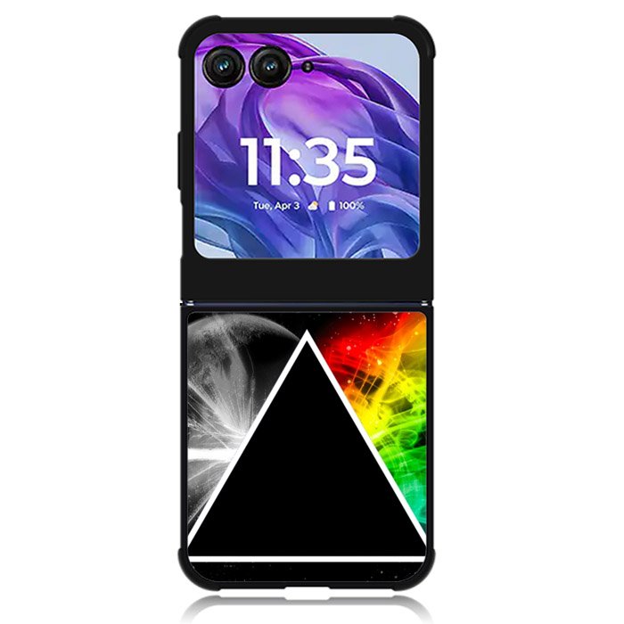 Pink Floyd Prism Rainbows Dark Side Motorola Moto Razr 2024 , Moto Razr 50 Case