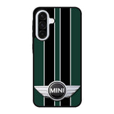 Mini Cooper Style British Racing Black Green Samsung Galaxy A56 Case FE7440
