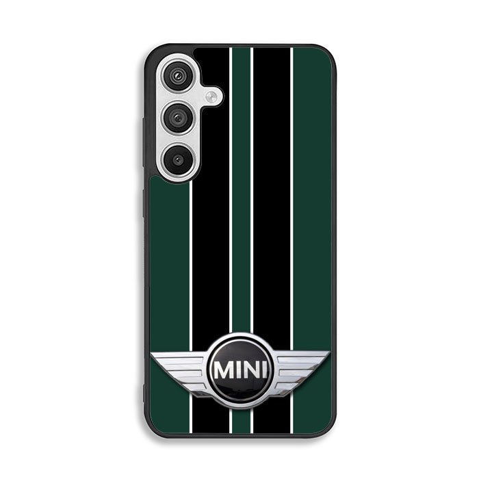 Mini Cooper Style British Racing Black Green Samsung Galaxy A26 Case FE1163