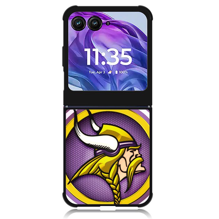 Minnesota Vikings 8th Motorola Moto Razr 2024 , Moto Razr 50 Case