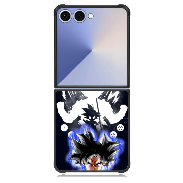 son goku silhouette Z7081 Samsung Galaxy Z Flip 7 Case