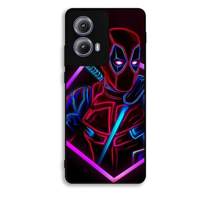 Deadpool Neon Motorola Moto Edge 2024 Case FE8068