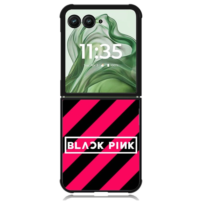 Black Pink Z7113 Motorola Moto Razr+ Plus 2024/2025 Case, Motorola Razr 50 Ultra/50s Ultra Case