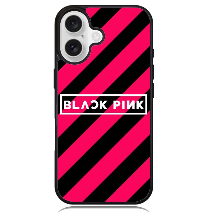 Black Pink Z7113 iPhone 16 Case