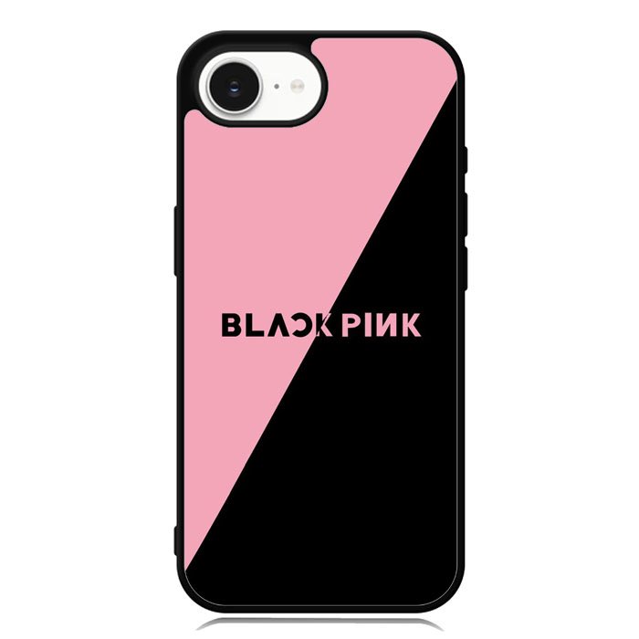 black pink logo iPhone 16e Case FE1509