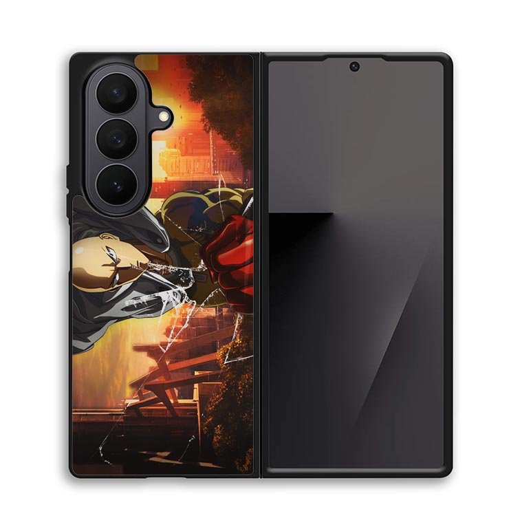 one punch man saitama Z7138 Samsung Galaxy Z Fold 7 Case