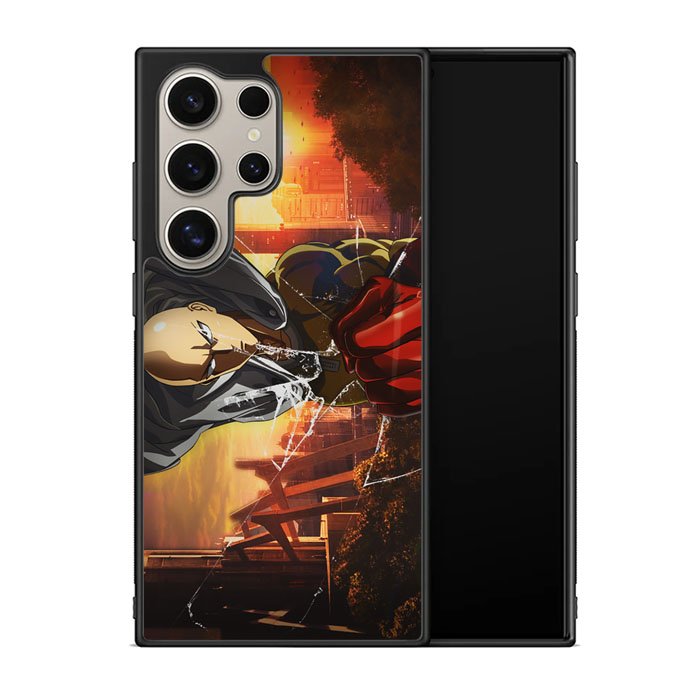 one punch man saitama Z7138 Samsung Galaxy S25 Ultra 5G Case