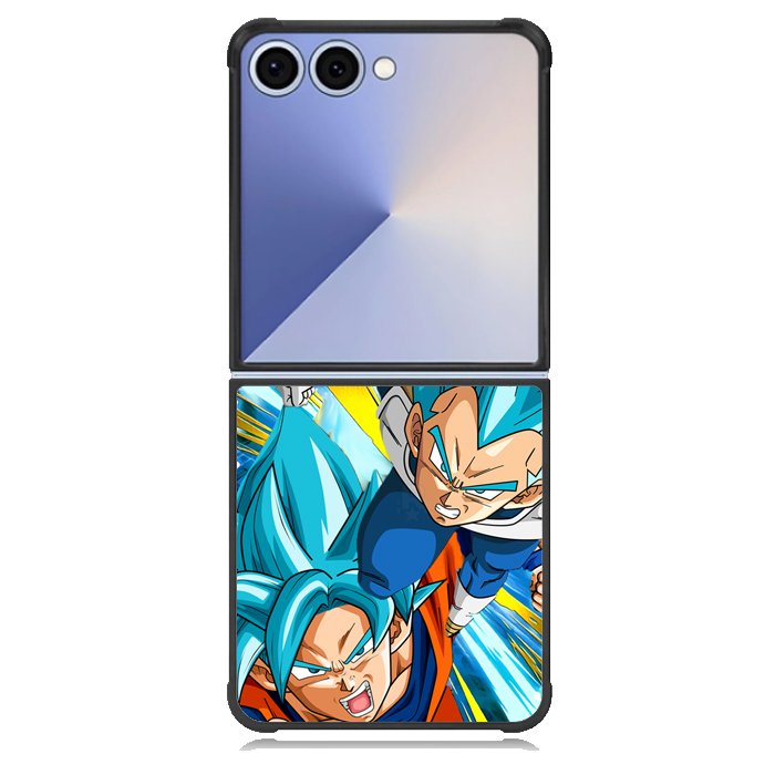 vegeta son goku ultra super saiyan blue Z7150 Samsung Galaxy Z Flip 7 Case