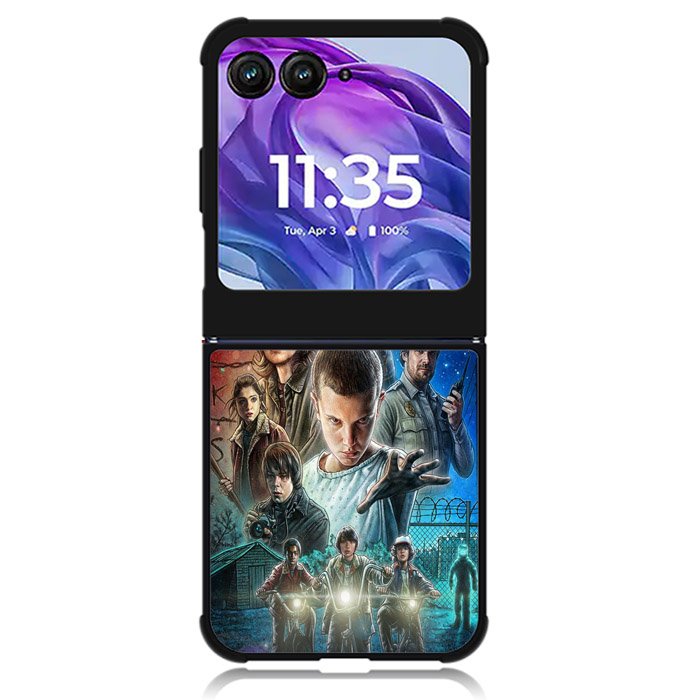 stranger things 2nd Motorola Moto Razr 2024 , Moto Razr 50 Case