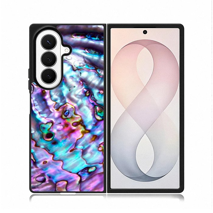 Abalone Shell Samsung Galaxy Z Fold 8 Ultra Case DC0019