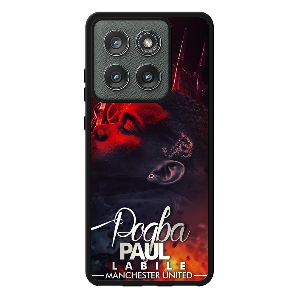 Paul Pogba Manchester United Z4267 Motorola Moto Edge 2025 Case