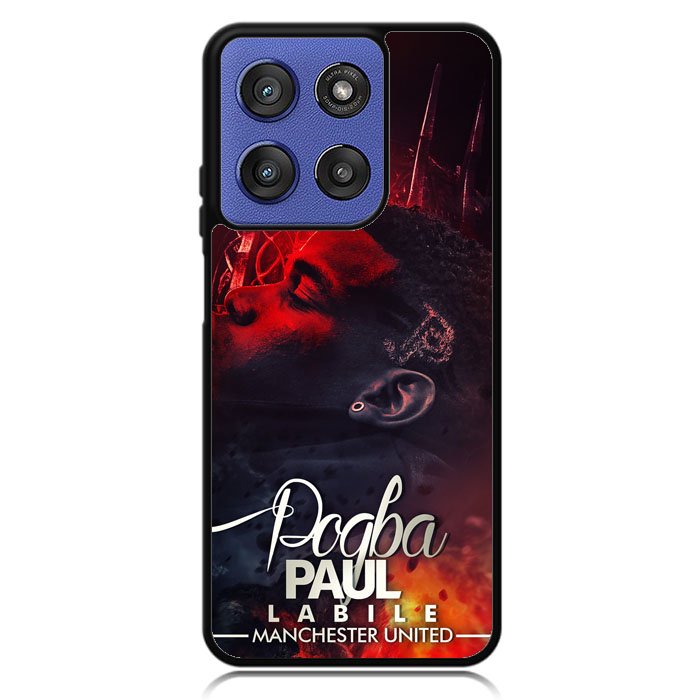 Paul Pogba Manchester United Z4267 Motorola Moto G Stylus 5G 2025 Case