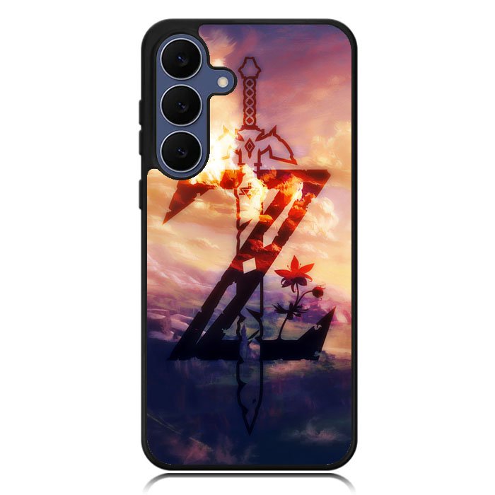 zelda breath of the wild Logo Z4317 Samsung Galaxy S25 FE Case